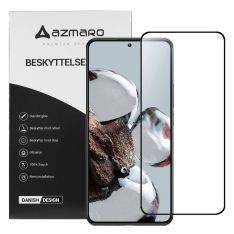 Motorola Edge 30 - Azmaro Premium härdat glas skämskydd - Heltäckande