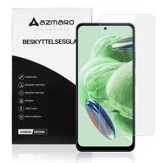 Xiaomi Redmi Note 12 5G - Azmaro Ultraklart Skärmskydd i Härdat glas - Genomskinlig