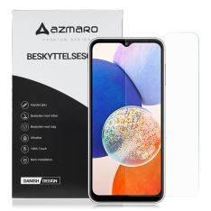Samsung Galaxy A14 5G - Azmaro Ultraklart Skärmskydd i Härdat glas - Genomskinlig