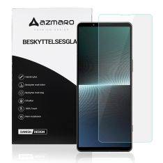 Sony Xperia 1 V - Azmaro Ultraklart Skärmskydd i Härdat glas - Genomskinlig