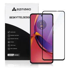 Motorola G84 - Azmaro Premium Skärmskydd i Härdat glas - Fullständig täckning