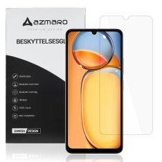 Xiaomi Redmi 13C - Azmaro Ultraklart Skärmskydd i Härdat glas - Genomskinlig