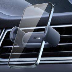 BASEUS Cannon bilhållare för ventilation med fjäderklämma - svart