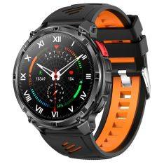 Aktiv Smartwatch - Vattentät - Svenska - samtal - iOS/Android - Orange/Svart