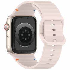 Apple Watch 10 42mm / 9/8/7/6/5/4/3/2/1/SE - 41/40/38mm - Silikon armband - Pink