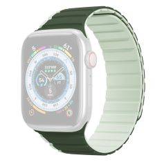 Dux Ducis LD Series - Apple Watch 9/8/7/6/5/4/3/2/1/SE/Ultra/Ultra 2 - 49/45/44/42mm - Magnetisk silikon armband - Grön