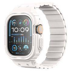 Dux Ducis OA Series - Apple Watch Ultra/Ultra 2 - 49mm - Magentisk silikon armband med fodral - Starlight