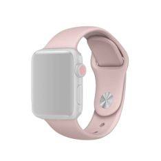 Apple Watch 9/8/7/6/5/4/3/2/1/SE - 45/44/42mm / Watch Ultra / Ultra 2 - Silikonarmband - Rosa