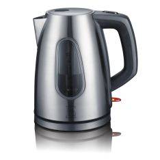 Royal Vattenkokare i rostfritt stål - 1,7L - Ljusindikator - 2200W - Grå