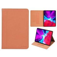 iPad Pro 12.9 (2020/2018) - Azmaro Classic äkta läderfodral / fodral - Brun