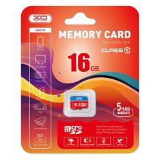 XO 16GB Micro SDHC-minneskort – Class 10