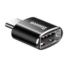 BASEUS OTG-adapter USB-A till USB-C – Svart