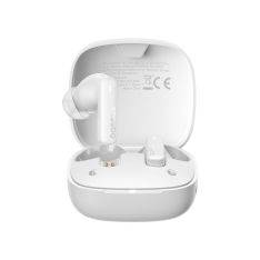 Bowie TWS trådlösa hörlurar – Upp till 33 timmars musik – Vit