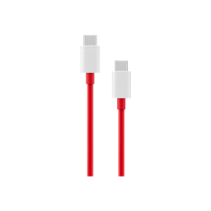 Original OnePlus Warp Charge USB-C till USB-C-kabel 1 m - Röd