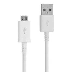 Original Samsung microUSB / USB-A kabel 0,8 m - ECBDU68WE - Vit