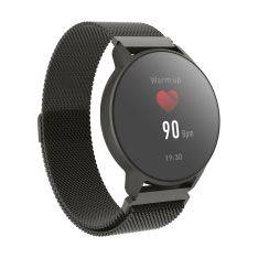 Forever ForeVive 2 Slim Smartwatch – Vattentät, Svenska, Puls, Sport – Svart