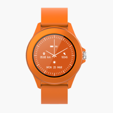 Forever smartwatch CW300 - Vattentät, sportlägen, Blodtryck - Danska språket - Orange