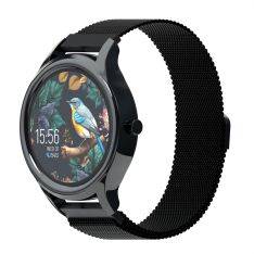 Forever ForeVive 3 Smartwatch – Vattentät, Bluetooth, Puls/Blodtryck – Svenska – iOS/Android – Svart