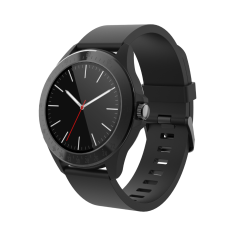 Forever smartwatch CW300 - Vattentät, sportlägen, Blodtryck - Danska språket - Svart