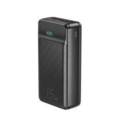 XO Powerbank 30000 mAh / PD 65W / QC 3.0 snabbladdning – Svart