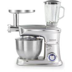 Royalty Line 3-i-1 köksmaskin 1900W / 6,5L hackare/mixer/röra - Silver