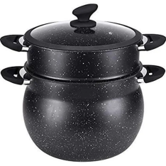 Royalty Line Ånggryta ø24 cm / 9L - El / Gas / Induktion - Svart