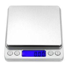 ACCURATE - Elektronisk Köksvåg upp till 3KG - rostfritt Stål